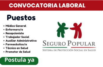 Oportunidades de Empleo en el Sistema de Salud para el Bienestar: Juntos por la Salud de México